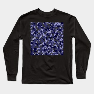 Violet Camouflage Long Sleeve T-Shirt